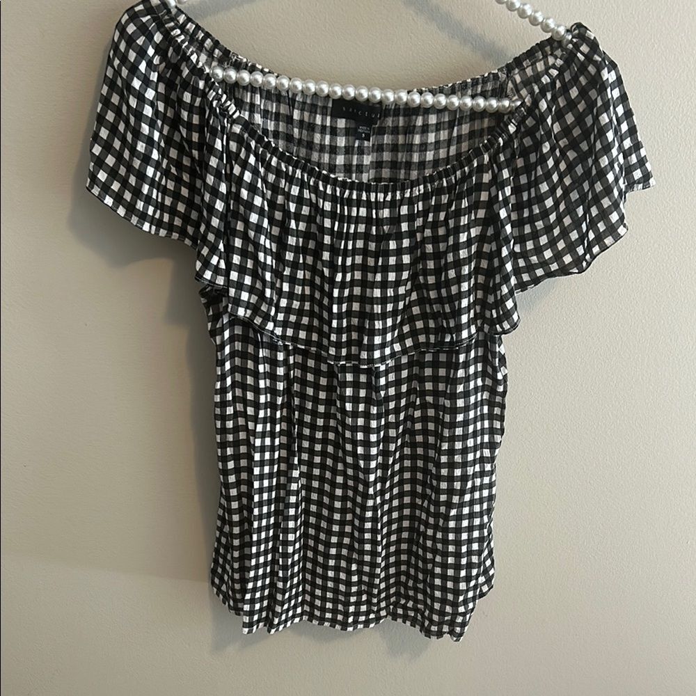 Sanctuary Misha Off The Shoulder Top. Size Small